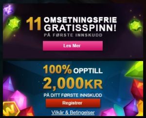 Videoslots Casino har Jackpotspill!